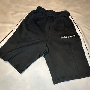 NWT Palm Angels Black Logo Shorts Size Large